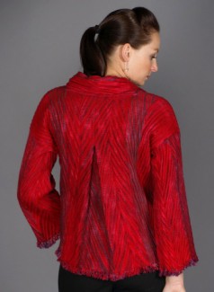 Contemporary Jacket - Color: Royal Red