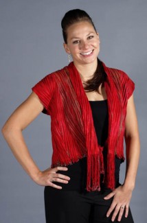 Contemporary Vest - Color: Lava Flow