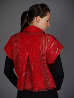 Contemporary Vest - Color: Lava Flow
