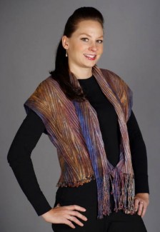 Contemporary Vest - Color: River Ripples